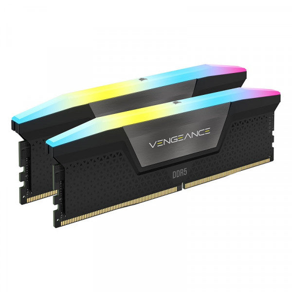 Corsair DRAM Vengeance RGB 32 Go (2 x 16 Go) DDR5 5200 MHz C40