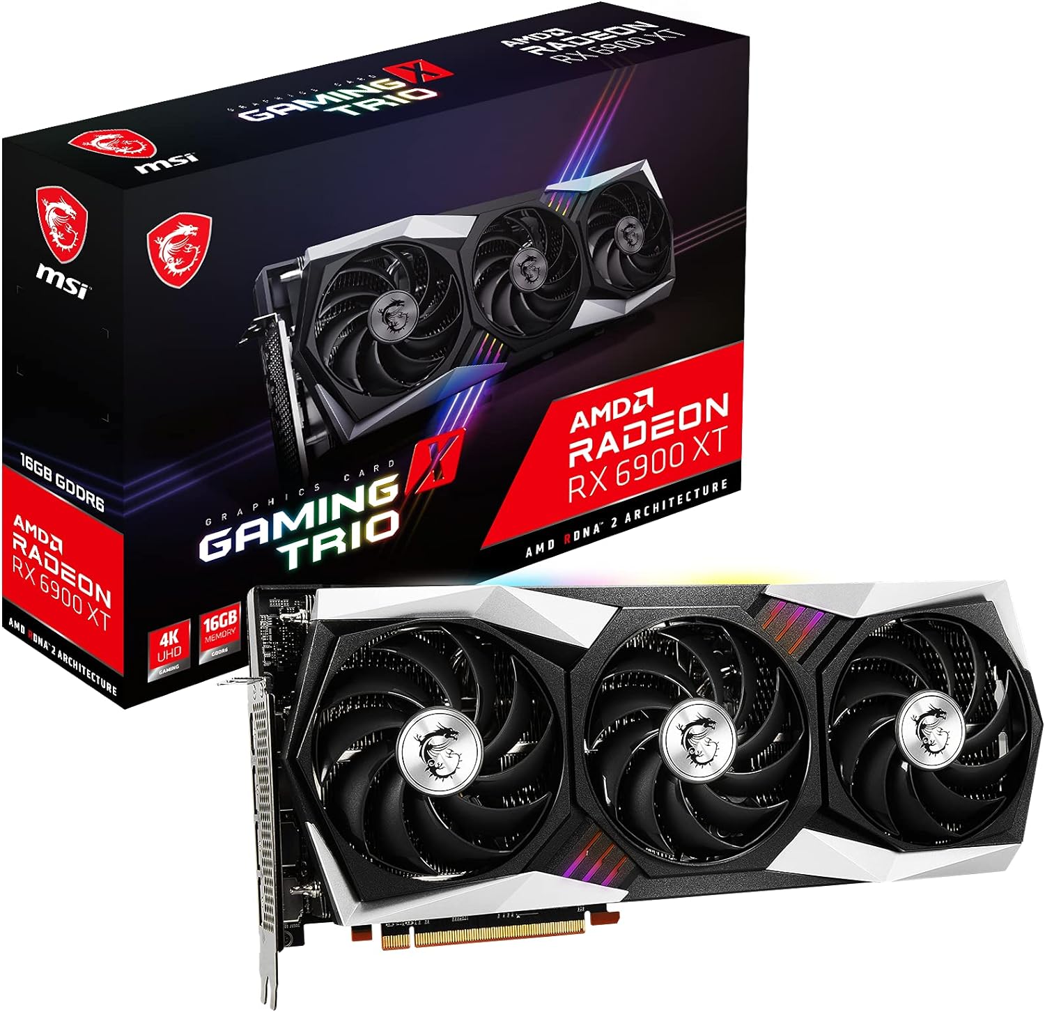 MSI Carte Graphique Radeon RX 6900 XT VGA GAMING