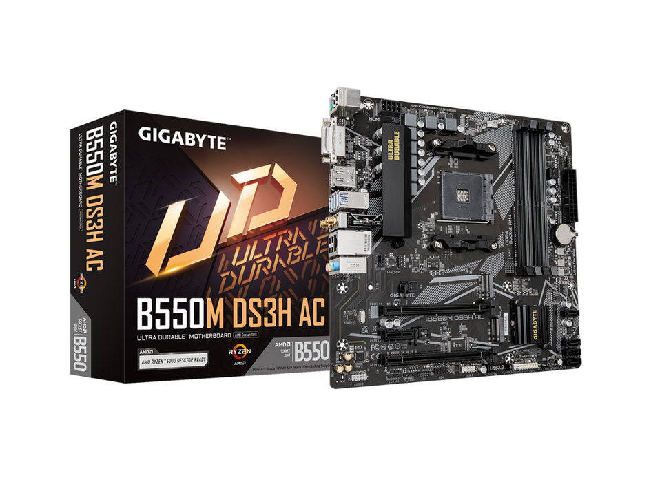 GIGABYTE - B550M - DS3H
