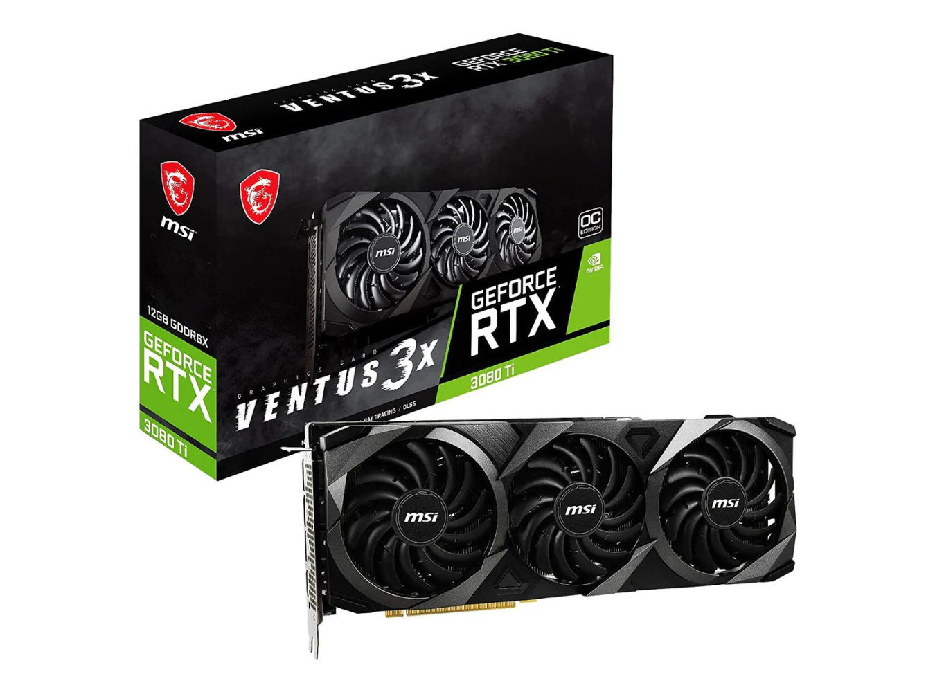 MSI GeForce RTX 3080 Ti Ventus 3X 12G OC 
