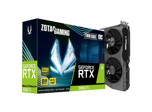 ZOTAC - GeForce RTX 3060 Ti - TWIN EDGE LHR - 8 Go