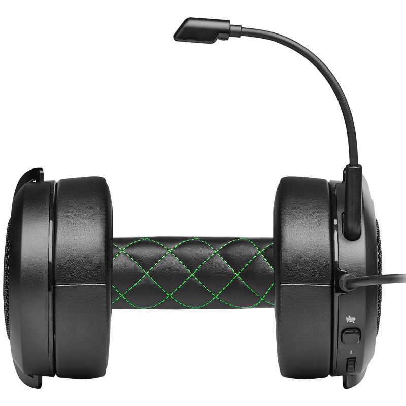 Corsair Casque HS50 PRO Stereo Vert Ref: CA-9011216-EU