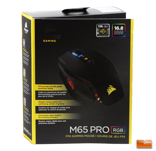 Corsair Souris M65 RGB PRO Noir