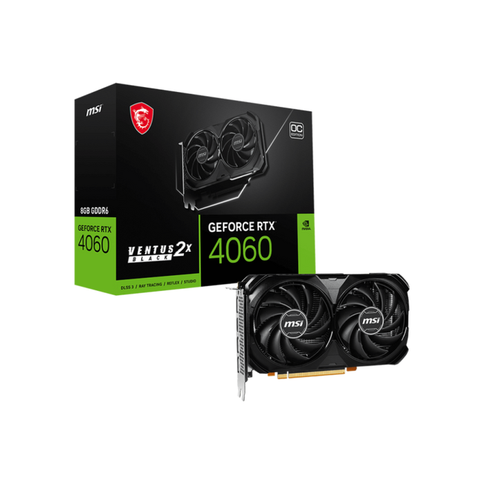 MSI Carte Graphique GeForce RTX 4060 VENTUS 2X 8G OC