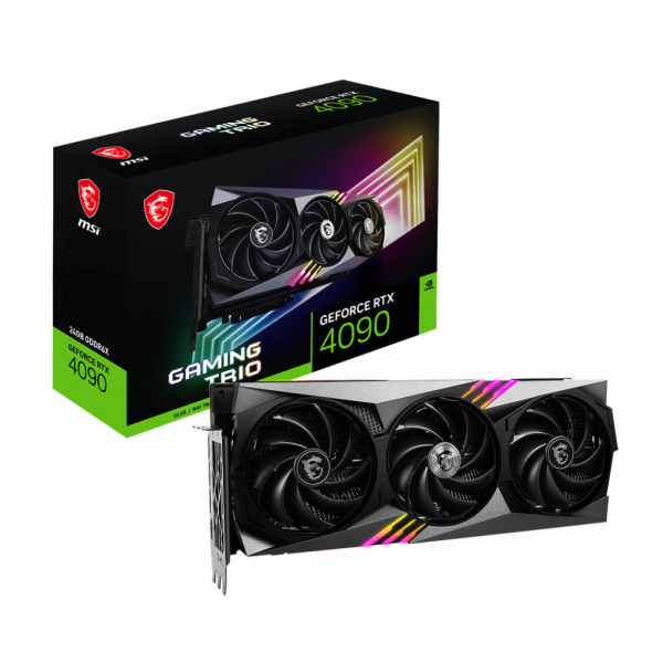 MSI Carte Graphique GeForce RTX 4090 GAMING X TRIO 24GB