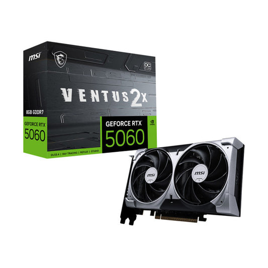 MSI GeForce RTX 5060 8G VENTUS 2X OC (Blanc)