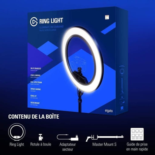 Elgato Panneaux à Led Ring Light Ref: 10LAC9901