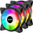 upHere 120mm 3pin LED Rainbow Ventilateur (Pack 3)